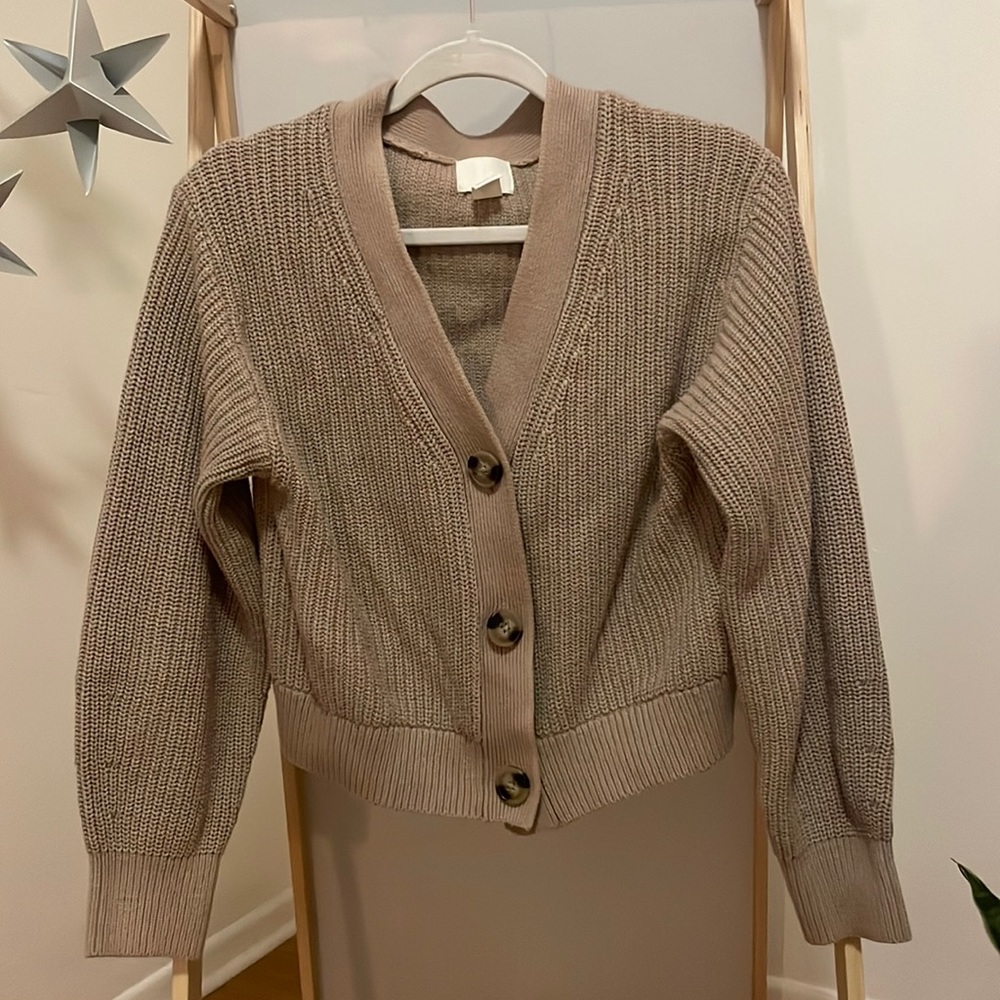 H&M rib knit cardigan